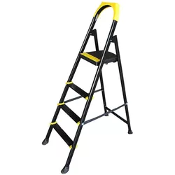 cumpără Scară Eurostep 3+1 LEO, neagră în Chișinău 