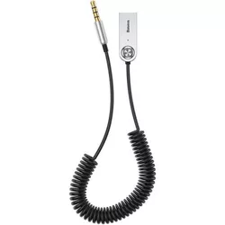 купить Аксессуар для автомобиля Baseus CABA01-01 Car Adapter Wireless Audio Receiver 3.5mm BA01, Black в Кишинёве 