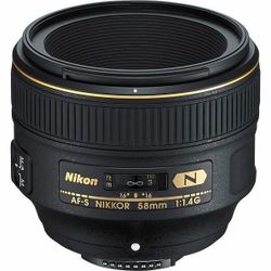 купить Объектив Nikon AF-S Nikkor 58mm F/1,4G в Кишинёве 
