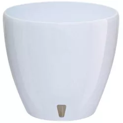 cumpără Ghiveci pentru flori Santino Deco Twin (12.0L, Alb) în Chișinău 