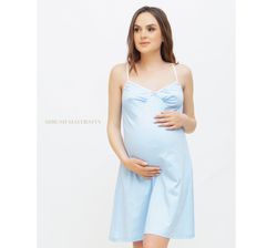 Tunica de noapte Mirush Maternity Blue