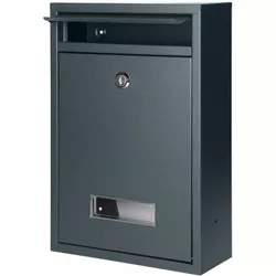 купить Почтовый ящик ORNO MB3A cutie postala Bali A5 Antracit в Кишинёве 