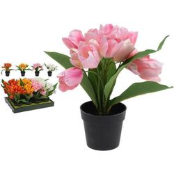 купить Офисный аксессуар Promstore 18406 Цветок искусственный Тюльпаны 27cm в Кишинёве
