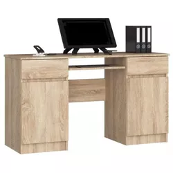 купить Офисный стол Akord A5 2D2SZ Sonoma Oak в Кишинёве 