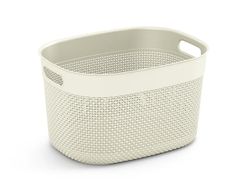 Корзина KIS Filo 18l, 38X28X22cm, белая