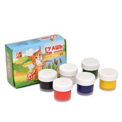 Гуашь Луч Zoo 6 ц.