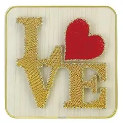 купить Набор для творчества miscellaneous DHBB28032 Set String Art 20x20 LOVE в Кишинёве 