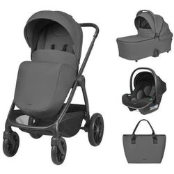 купить Детская коляска Kikka Boo Modena Dark Grey 2027 3in1 (3800171225700) в Кишинёве 