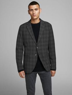 Пиджак JACK&JONES Серый в клетку jack & jones 12158788