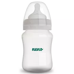 купить Поильник Neno NENOBOTTLE150 Biberon anticolic cu tetina din silicon, 150 ml в Кишинёве 