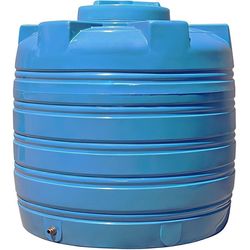 cumpără Duș de vară Uniplast 37090/2 Rezervor apa 1000 L vertical, oval redus (albastru) cu stut D. 1/2" 122x110 cm (dublu strat) în Chișinău 