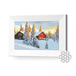 купить Картина по номерам Art Gallery JS28001 Mozaic cu diamante 20x30cm Ziua insorita в Кишинёве 