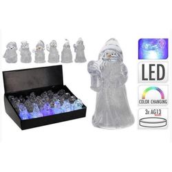 cumpără Iluminat decorativ Promstore 37038 Сувенир LED Снеговик/Дед Мороз/Медведь меняющий цв 8.5cm în Chișinău 