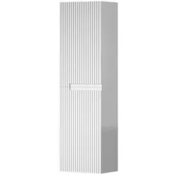 купить Шкаф-пенал Orka Moonlight 138x40x27 White matt в Кишинёве 