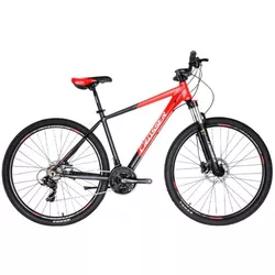 cumpără Bicicletă Crosser MT-041 29" 21 21S Shimano+Logan Hidraulic Black/Red în Chișinău 