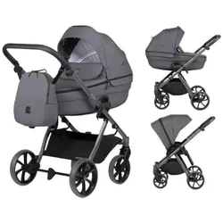 cumpără Сărucior pentru copii Tutis 1602169 2in1 UNO 6+ Essential Antracite 169 în Chișinău 