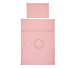 Set lengerie pentru patut Klups Nature&Love Rose (120x80 cm) 4 un.
