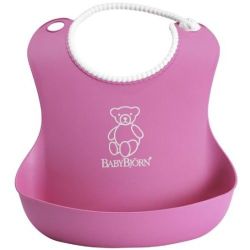 Мягкий нагрудник BabyBjorn Soft Bib Pink