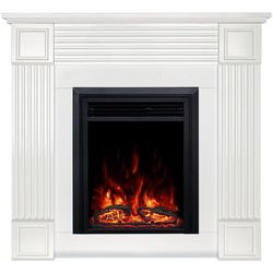 купить Камин электрический ArtFlame Nexor & Cris, 950x1000x270mm, Alb в Кишинёве 