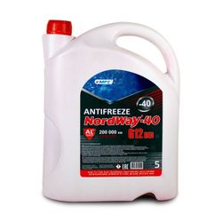 ANTIFREEZE NORDWAY G12 -40 5L ROSU
