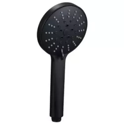 cumpără Pară de duș Hydro S Aquafix 05, duș cu 5 funcții, neagră (0103230) în Chișinău 