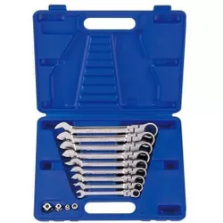 cumpără Cheie fixă King Tony 13013MR ключи комбинированные с трещоткой шарнирные 8-19мм 13 пр. пласт.кейсе în Chișinău 