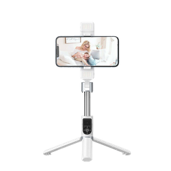 Selfie Stick Bluetooth Remax P13, Alb