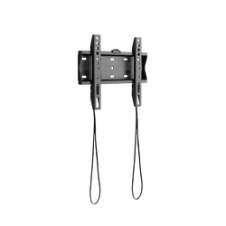 Wall Mount  Gembird "WM-42F-01" Black 23"-42", max.30kg, VESA mm: 75x75; 100x100; 200x100; 200x200.