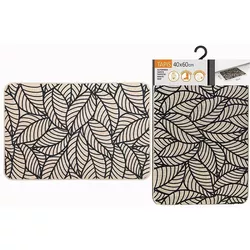 купить Коврик для ванной Luance 55863 Covoras antiderapant 40x60cm Jungle bej poliester в Кишинёве