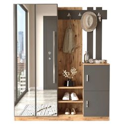 cumpără Mobilă pentru antreu Trendy DD8-AA, 147x179x37cm (GTR001399) în Chișinău 