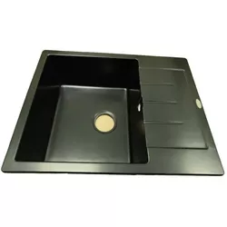 купить Мойка кухонная Tornado EVA 640*493 Black в Кишинёве 