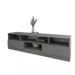 cumpără Comodă TV Smartex (16352) Т6 160cm TV Grafit în Chișinău 