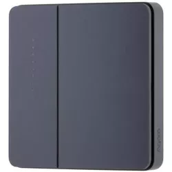 купить Выключатель электрический Aqara Z1 PRO - 1 клавиши (с нулём и без) квадратный подрозетник, чёрный (ZNQBKG42LM) в Кишинёве 