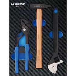 купить Набор ручных инструментов King Tony 9-90103PP набор из разводного ключа, захвата трубного и молотка 3 пр. в Кишинёве 