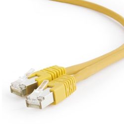 Patch Cord Cat.6U 2m, Yellow, PP6U-2M/Y, Cablexpert, Stranded Unshielded