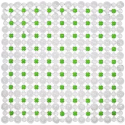 cumpără Covoraș de baie Bisk 05199 antiderapant, 45x45, verde, SIMPLY în Chișinău 