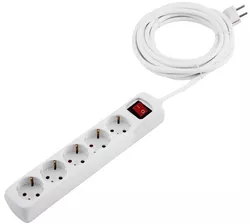 cumpără Prelungitor electric Beorol 0280004 Prelungitor 5p 1.4m 16A 250V cu intrerupator în Chișinău 
