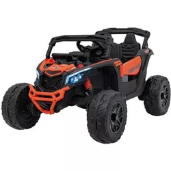 cumpără Mașină electrică pentru copii Kids car DK-CA003_Orange Can-Am Maverick, 12V10AH, scaune din piele în Chișinău 