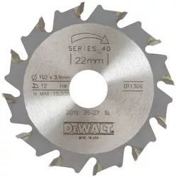cumpără Disc de tăiere DeWalt DT1306-QZ Freza disc HM 102mm, grosime 3,9mm, gaura interioara 22mm, 12 dinti în Chișinău 