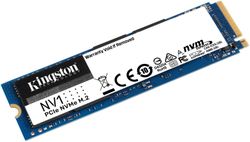 .M.2 NVMe SSD 2.0TB  Kingston  NV1 [PCIe 3.0 x4, R/W:2100/1700MB/s, 480TBW, 3D-NAND QLC]
