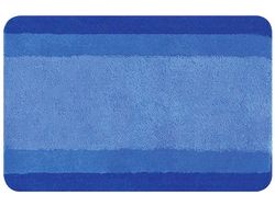 Covoras pentru baie 55X65cm Spirella Balance albastru, microfibra