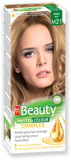 Краска для волос, SOLVEX MM Beauty, 125 мл., M21 - Спелая рожь