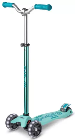 купить Самокат Micro MMD042 Maxi Deluxe Pro LED Vibrant Blue в Кишинёве 