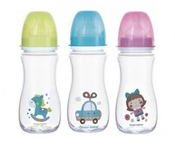 Бутылочка для кормления с антиколиковой системой Canpol Easy Start Toys 35/222, 300мл.