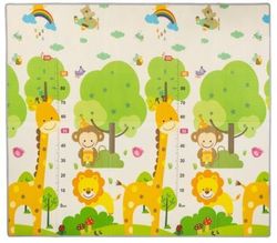 cumpără Covoraș de joacă Chipolino DKZ1818JUNG Jungle 178x178cm în Chișinău 