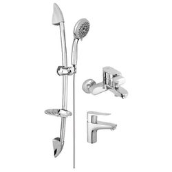 cumpără Set pentru duș Rubineta Static + Acord-Aqua-PVC în Chișinău 