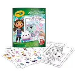 cumpără Set de creație Crayola 04-7025G Color&Sticker Book GD în Chișinău 