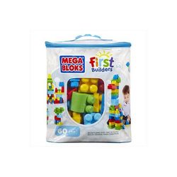Конструктор классический в мешке (60 дет.) Mega Bloks, код DCH55