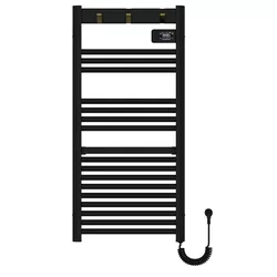 купить Полотенцесушитель Avonflow Omega 500x1050 400W, алюминий, правое подключение, оружейная сталь в Кишинёве 