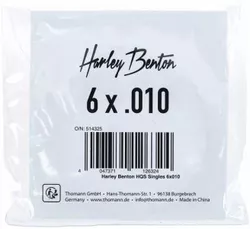 купить Струна для музыкального инструмента Harley Benton HQS Singles 010 в Кишинёве 